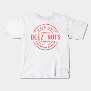 Deez Nuts Vintage Aesthetic Kids T-Shirt